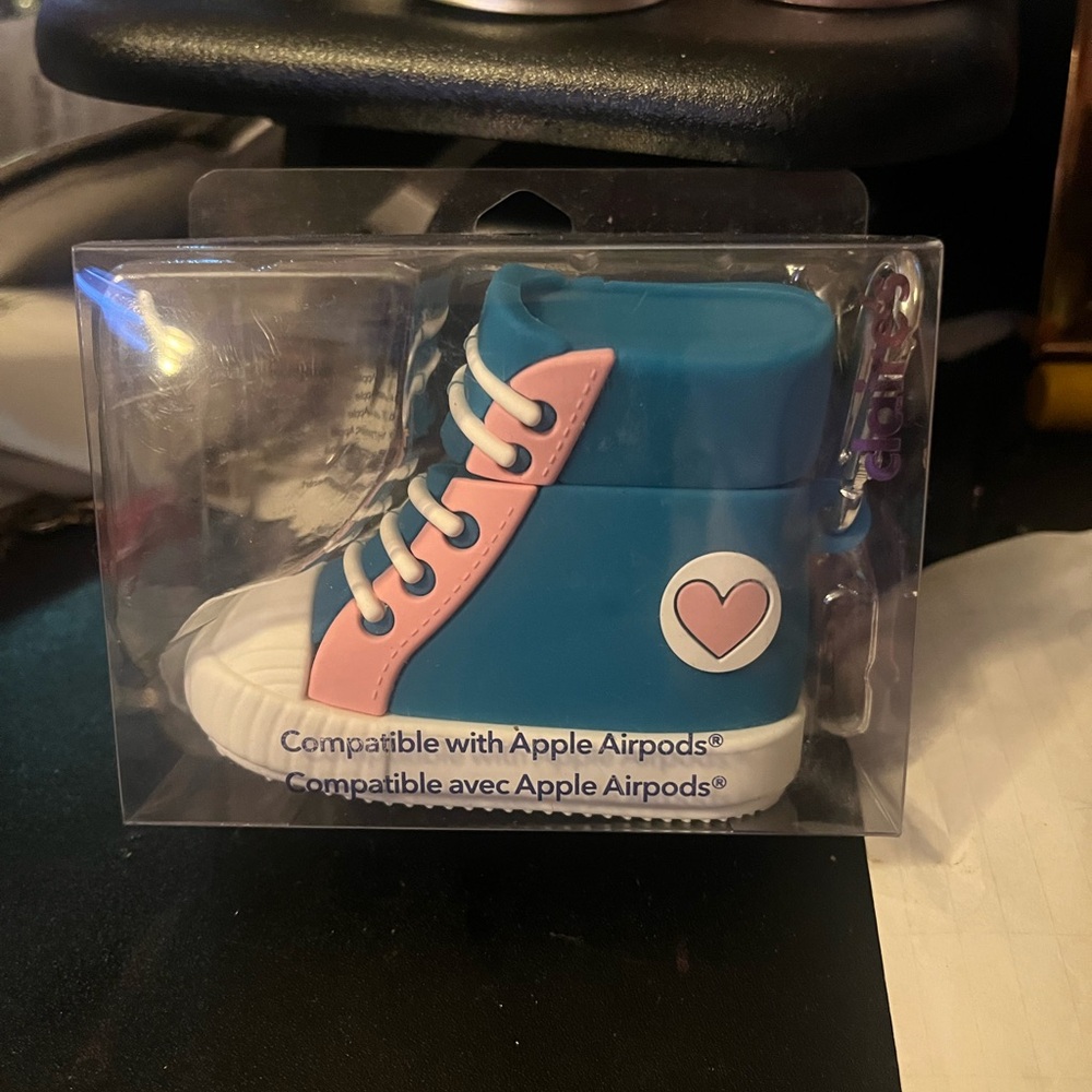 Kids Blue and Pink Sneaker AirPods Case